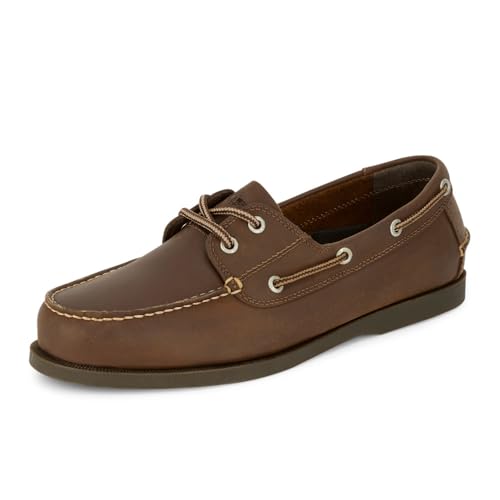 Dockers Herren Mens Vargas Leather Casual Classic Boat Shoe Bootsschuh, Rost, 49.5 EU von Dockers