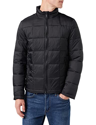 Dockers Herren Nylon Lightweight Quilted Jacket, BEAUTIFUL BLACK, L EU von Dockers