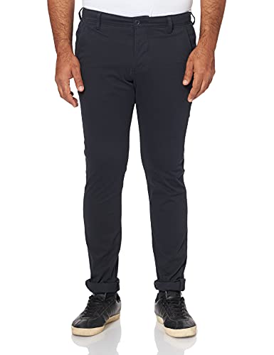 Dockers Herren Smart Supreme Flex Alpha Skinny - Wonderknit Hose, Dockers Navy, 38W / 32L EU von Dockers