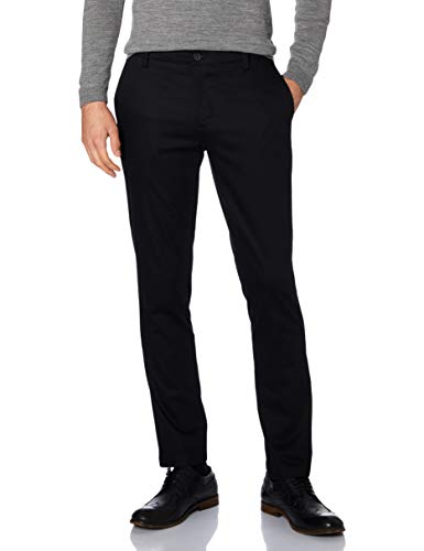 Dockers Herren Signature Khaki Slim Fit Chino, Black, 28 W/32 L von Dockers