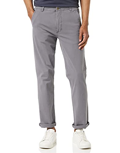 Dockers Herren Smart 360 Flex Alpha Slim Hose, Burma Grey, 29W / 30L von Dockers