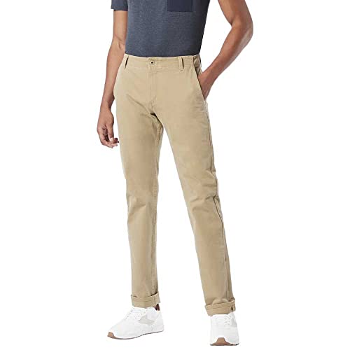 Dockers Herren Smart 360 Flex Alpha Slim Hose, New British Khaki, 33W / 30L von Dockers