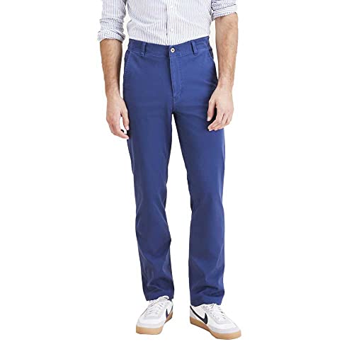 Dockers Herren Smart 360 Flex Alpha Slim Hose, Ocean Blue (Lightweight), 31W / 34L von Dockers