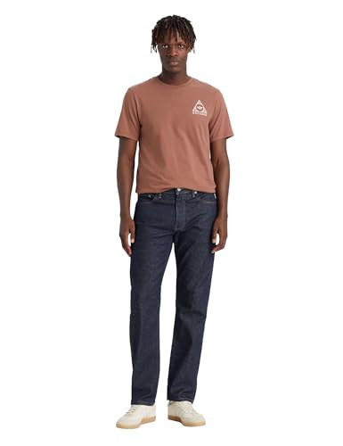 Dockers Herren Smart 360 Flex Jean Cut Slim Hose, Dark Indigo Rinse, 33W / 34L von Dockers