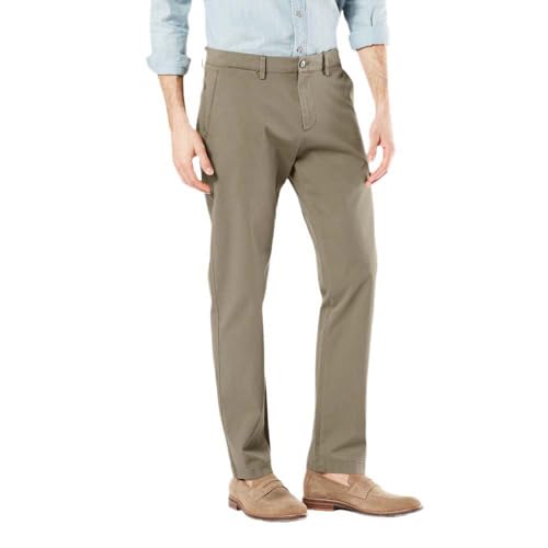 Dockers Herren Smart 360 Flex Motion Slim Tapered Refined Chinos, Camo, 33W / 30L EU von Dockers