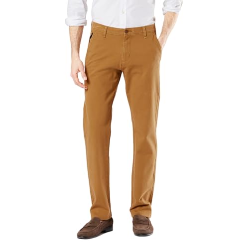 Dockers Herren Ultimate 360 Chino Slim Casual Pants, Dark Ginger, 31W/32L von Dockers