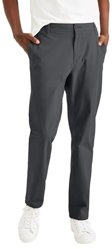 Dockers Herren Ultimate 360 Chino Straight Pants, Steelhead, 32W/32L von Dockers