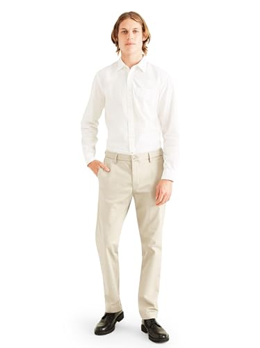 Dockers Herren Signature Khaki Slim Fit Pants Refined Chinos, Cloud, 34W / 32L Dockers Herren Signature Khaki Slim Fit Pants Refined Chinos, Cloud, 34W / 32L von Dockers