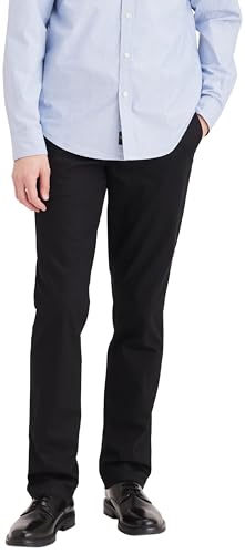 Dockers Men's Signature Khaki Straight FIT Pants, schwarz, 38W / 34L von Dockers