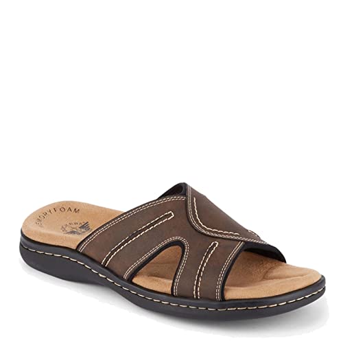 DOCKERS Slide, Herrensandalen, Dunkelbraun, 14 von Dockers