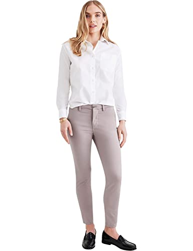 Dockers Mujer Weekend Chino Skinny Casual Pants, Purple Dove, 26 L von Dockers