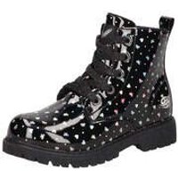 Dockers Schnür Boots Mädchen schwarz von Dockers