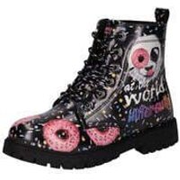 Dockers Schnür Boots Mädchen schwarz von Dockers