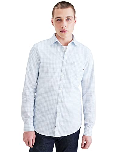 DockersMensORIGINAL SHIRT SLIMA1114L -AQUATIC BEL AIR BLUE von Dockers