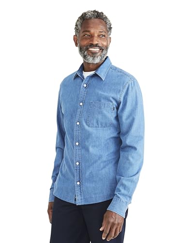 DockersMensORIGINAL SHIRT SLIMA1114XXL -GLORY LIGHT INDIGO von Dockers