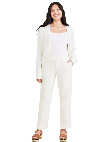 HIGH WAIST CHINO HIGH STRAIGHT EGRET 29 L von Dockers