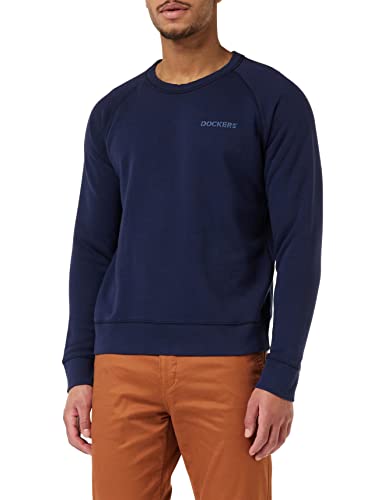 Dockers Herren Original Crewneck Sweatshirt, Stencil Navy Blazer, M EU von Dockers