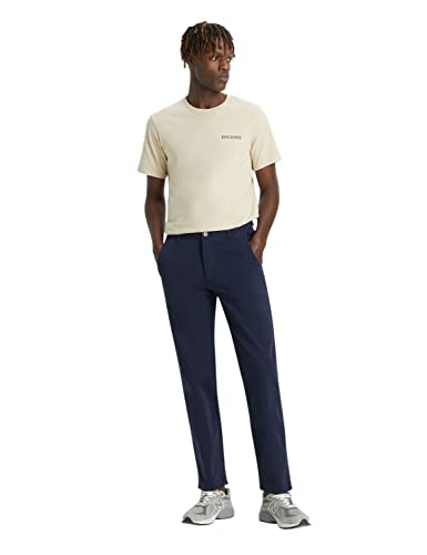 Dockers Herren Smart 360 Flex Alpha Slim Hose, Pembroke, 34W / 32L von Dockers