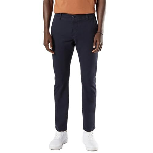 Dockers Herren Smart Supreme Flex Alpha Skinny - Wonderknit Hose, Dockers Navy, 33W / 34L EU von Dockers