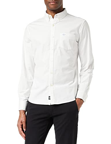 Dockers Herren 2 button down Shirt, Paper White, XXL EU von Dockers