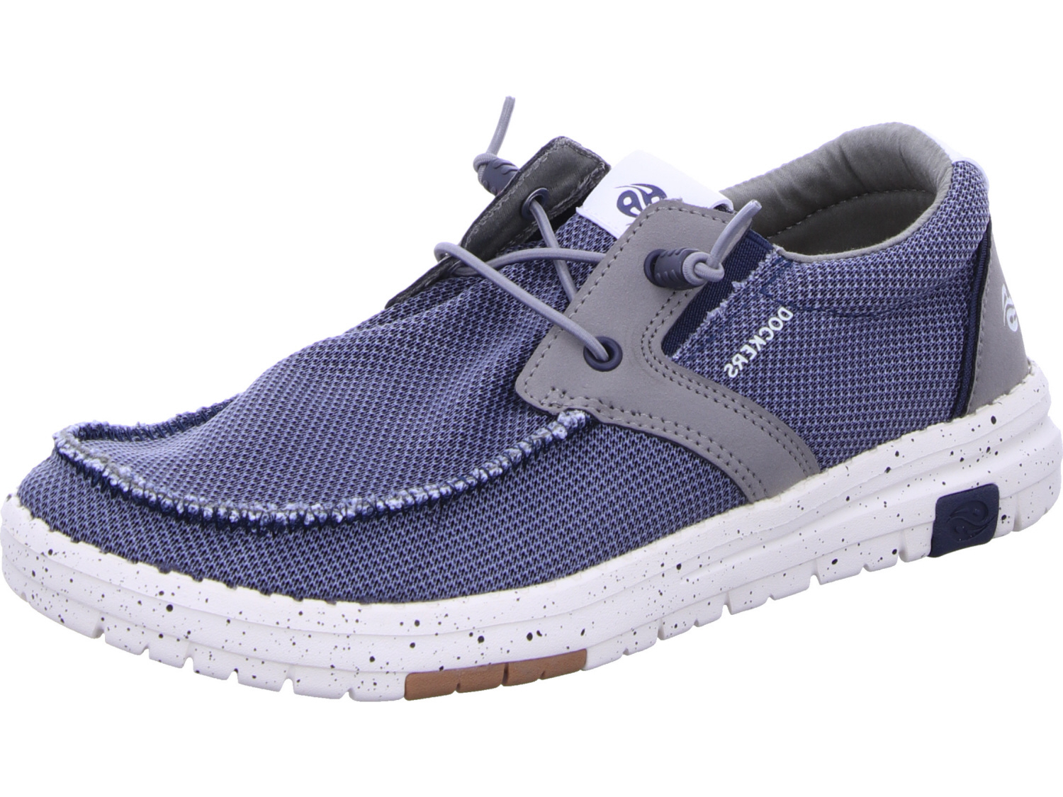 male Komfort Slipper blau 46 von Dockers