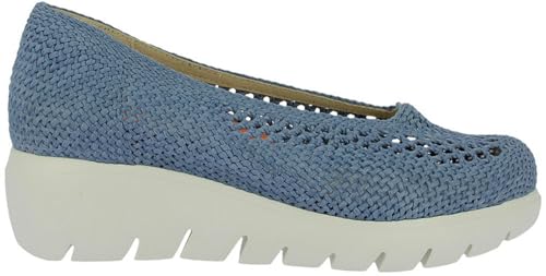 Doctor Cutillas 89430 Ballerinas herausnehmbare Einlegesohle für Damen, Blau, Leder, blau, 39 EU Doctor Cutillas 89430 Ballerinas herausnehmbare Einlegesohle für Damen, Blau, Leder, blau, 39 EU von Doctor Cutillas