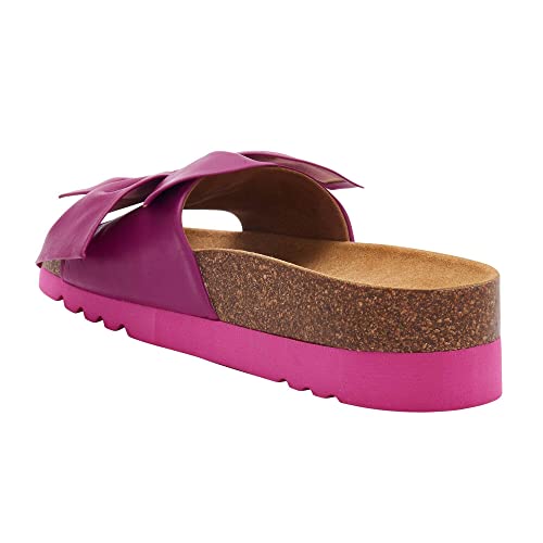 Doctor Scholl Damen Bowy-Sandalen Orthopädische Schuhe, Fuchsia, 37 EU von Scholl