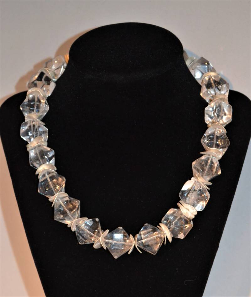 Bergkristall Halskette von DodieStewartDesigns