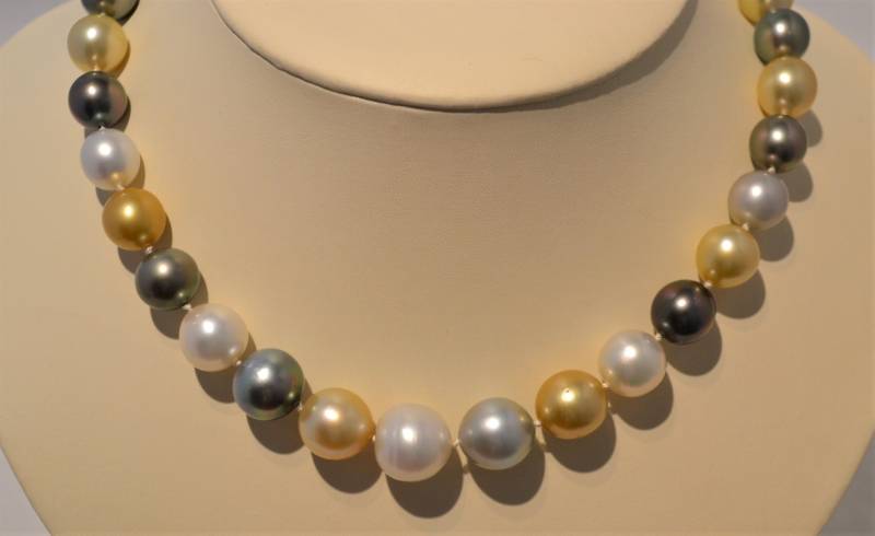 Südsee-Zuchtperlenkette von DodieStewartDesigns