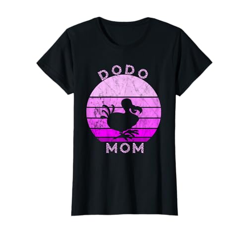 Dodo Mama Dodo Vogel Dronte Vogelart Mutter Retro Vintage T-Shirt Dodo Mama Dodo Vogel Dronte Vogelart Mutter Retro Vintage T-Shirt von Dodo Vogel Dronte Flugunfähiger Vogel Vogelart