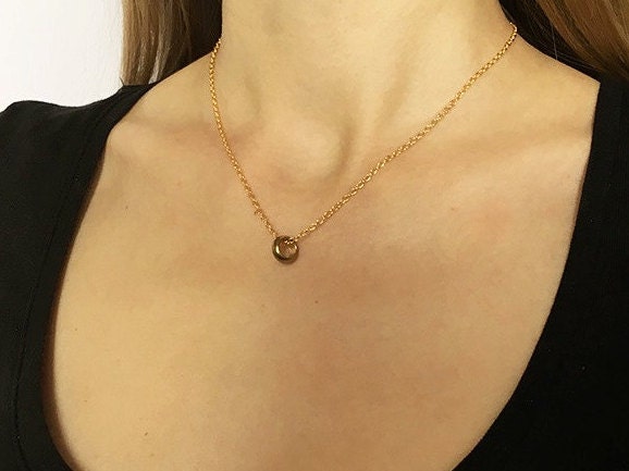 Infinity-Kreis-Halskette Karma Halskette Gold Ton O Ring Zierliche Gold Halo Ewigkeit Kreis Des Lebens Infinity-Kreis-Halskette Karma Halskette Gold Ton O Ring Zierliche Gold Halo Ewigkeit Kreis Des Lebens von DodoCharms