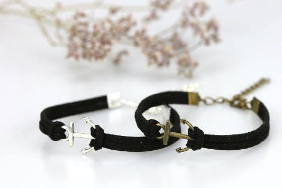 Set Von 2 Marine Kompass Armbänder Und 1 Satz Paar Anker Klammern + Ups Express Versand Set Von 2 Marine Kompass Armbänder Und 1 Satz Paar Anker Klammern + Ups Express Versand von DodoCharms