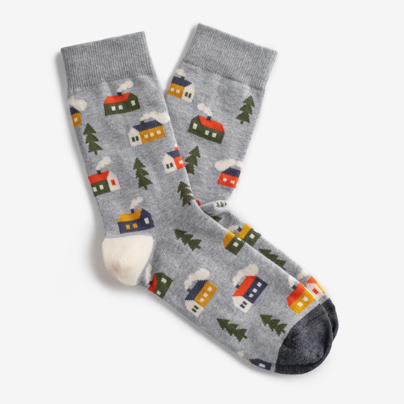 Hütte in Den Bergen Socken | Bunte Für Männer Und Frauen Geschenk Sie & Ihn Lustiges Design Ich Liebe Frösche von DodoSocksShop