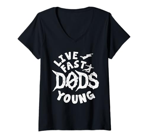 Damen dods Diving Pun.Send it.Norwegen Death Dive Extreme T-Shirt mit V-Ausschnitt von Døds Diving Cliff Wear