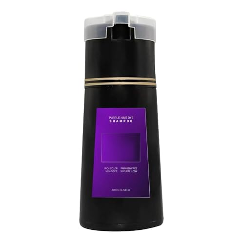 Nova Hair Dye Shampoo, Nova Hair Instant Dye Shampoo, Trynova Hair Shampoo, Nova Hair Dye Shampoo, Hair Color Shampoo for Gray Hair, For Women and Men. (Purple) von Doduiu