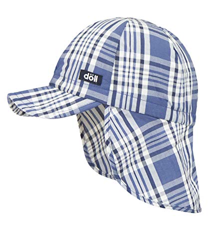 Döll Baby-Jungen Baseballmütze mit Nackenschutz Kappe, Blau (Ensign Blue|Blue 3890), 49 von Döll