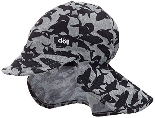 Döll Baby-Jungen Baseballmütze mit Nackenschutz Kappe, Blau (Total Eclipse|Blue 3000), (Herstellergröße: 51) von Döll