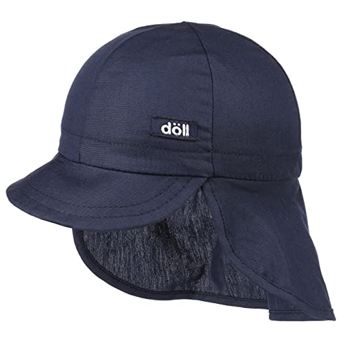 Döll Unisex Baby Baseballmütze mit Nackenschutz Mütze, Blau (Total Eclipse 3000), 49 von Döll