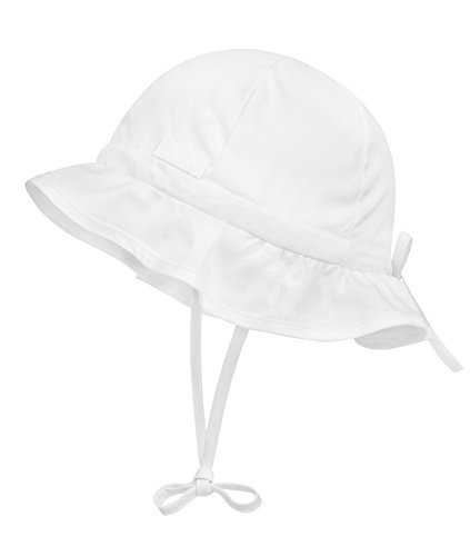 Döll Unisex Baby Binden Sonnenhut, Weiß (Bright White 1000), 47 von Döll