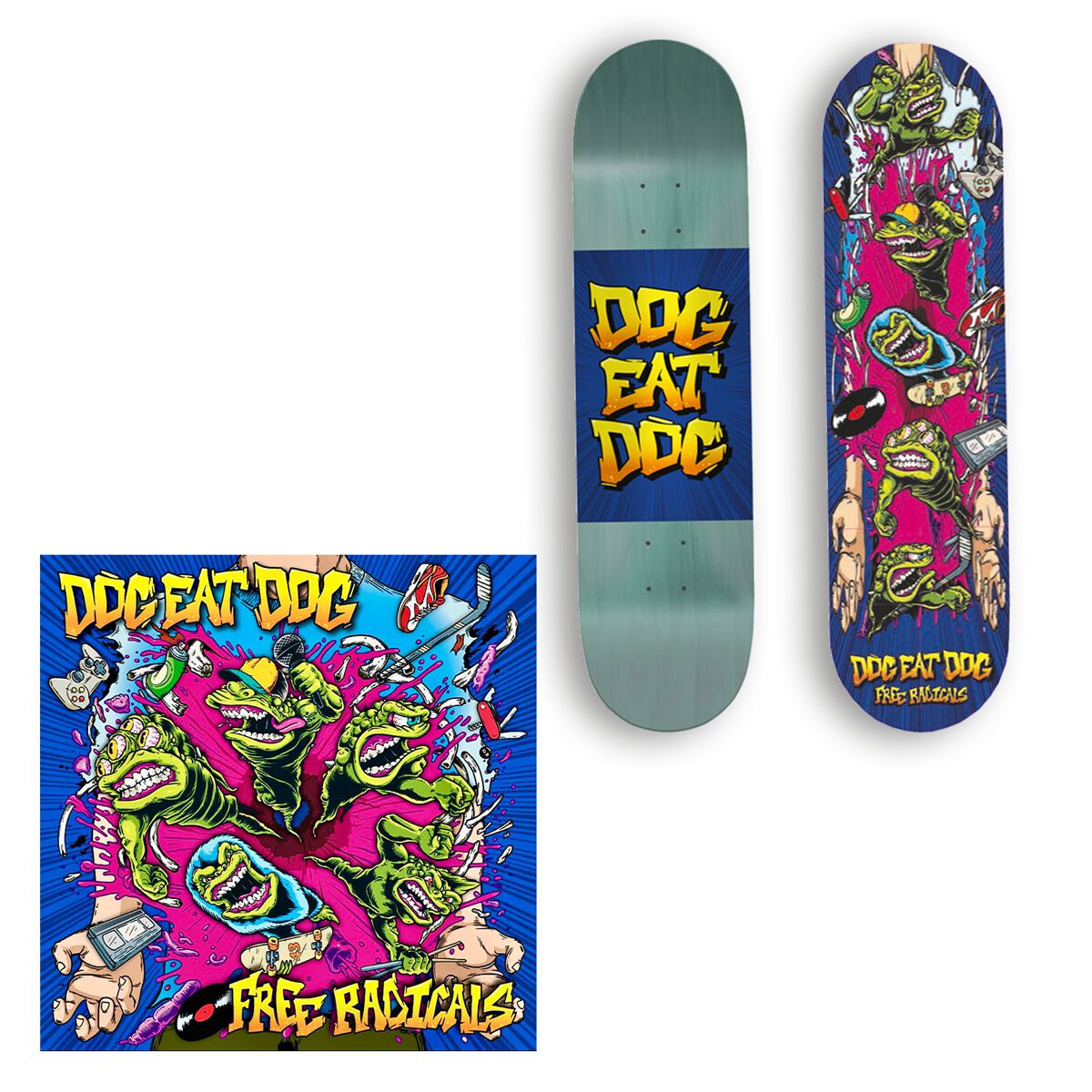 Free Radicals von Dog Eat Dog - CD (Boxset, Limited Edition) von Dog Eat Dog