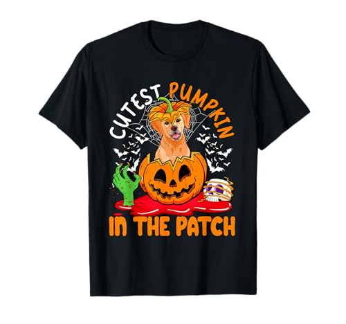 Cutest Pumpkin In Patch Halloween Labrador Retriever T-Shirt von Dog Halloween Costume