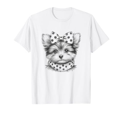 Chorkie Mom Dog Design für Frauen und Mädchen T-Shirt von Dog Lover Breed Graphic Art Designs