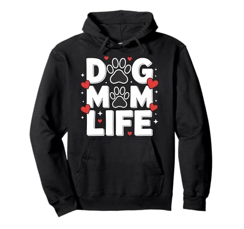 Niedlicher Hund Mama Leben Tierliebhaber Haustier Eltern Pullover Hoodie von Dog Mom Gifts
