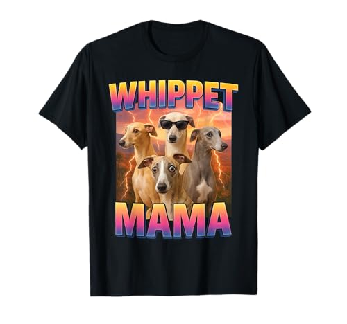 Whippet Mama T-Shirt Whippet Mama T-Shirt von Dog Mom Whippet Mom