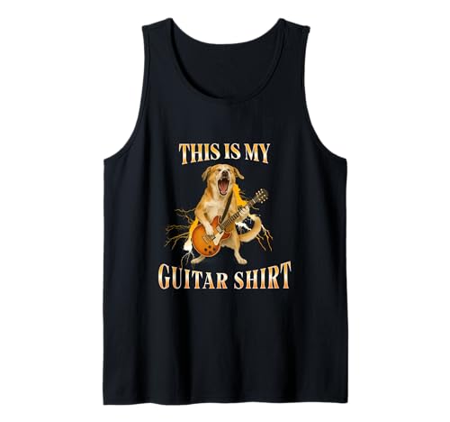Hund spielt Gitarre, Rockmusik, Hundeliebhaber für Herren, Damen, Kinder Tank Top Hund spielt Gitarre, Rockmusik, Hundeliebhaber für Herren, Damen, Kinder Tank Top von Dog Playing Guitar Rock Music Dog Lover