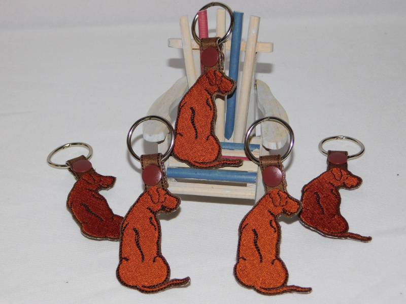 Schlüsselanhänger "Rhodesian Ridgeback" Schlüsselanhänger "Rhodesian Ridgeback" von DogWishes