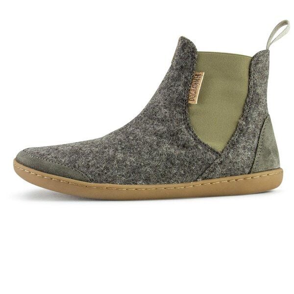 Doghammer Barfuß-Chelseaboot aus deutscher Wolle - Terrar Chelsea Wool von Doghammer