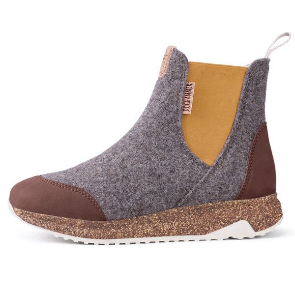 Doghammer Chelsea Boot Damen aus kuscheliger Wolle - Arctic Wool Traveller von Doghammer