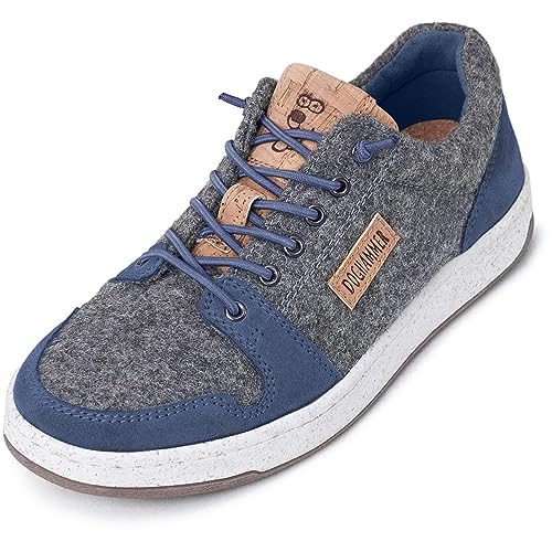 Doghammer Herren Freizeitschuhe Wool Commuter Indigo 44 von Doghammer