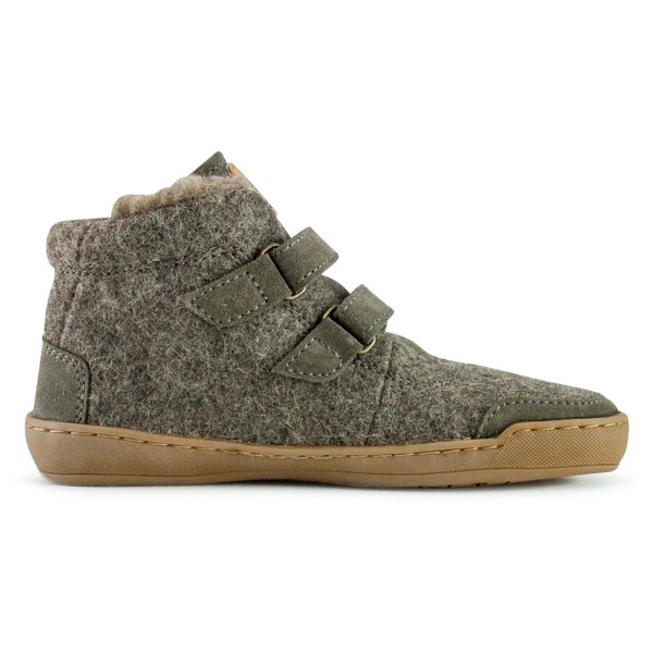 Doghammer - Kid's Terrar Wool High - Barfußschuhe Gr 27 grau von Doghammer